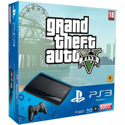Legend sulfur do not do Consola SONY PS3 Super Slim 500 GB + joc Grand Theft Auto V PS3 - eMAG.ro