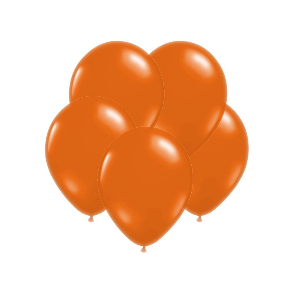 Baloane latex orange decor 26 cm, Radar, 25 buc
