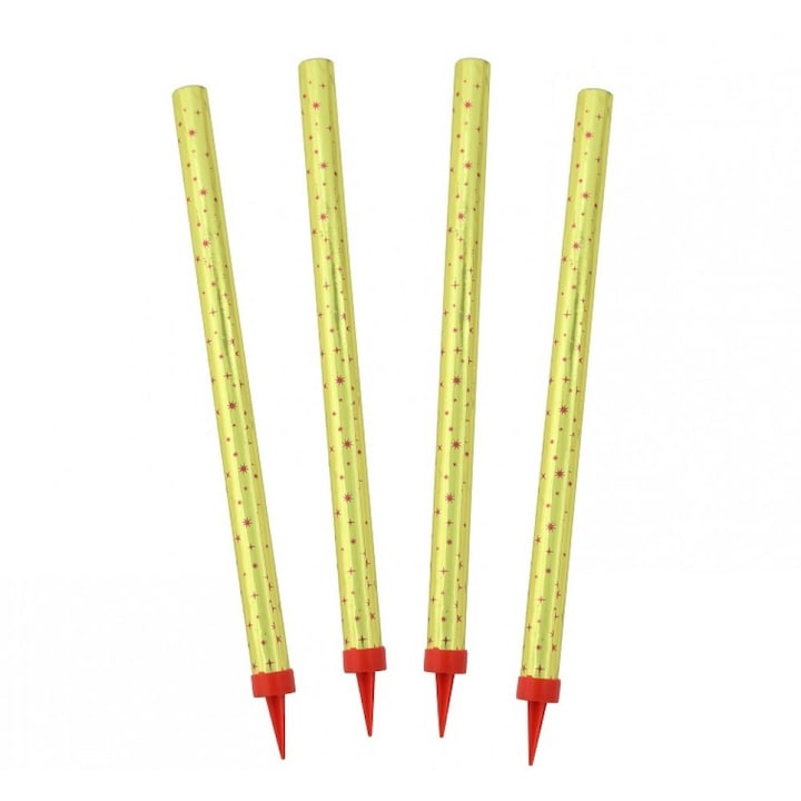 Artificii / Fantani de tort 30 cm, Radar RDA431, Set 4 buc