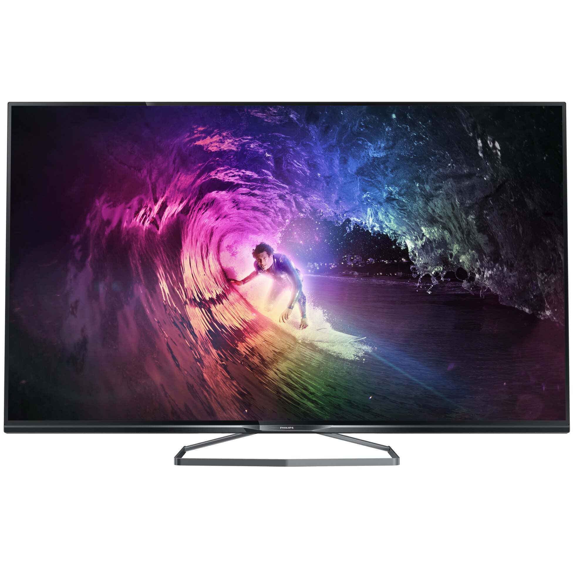 Televizor LED TV 3D Philips, Full HD, 122 cm, Ambilight, 48PFS6909, Clasa A++ -