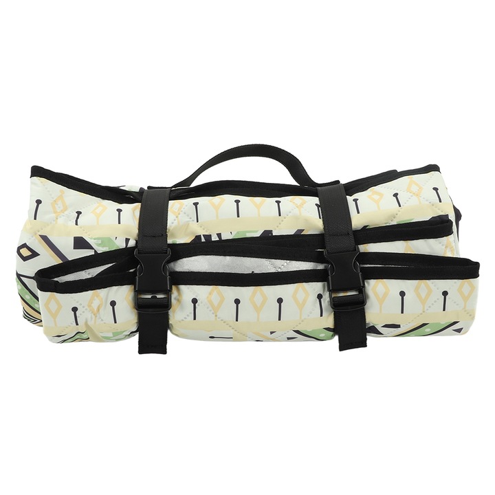 Постелка за пикник Longziming, 1,44x1,44 м, 3 слоя, водоустойчива, за 2-6 души, преносима