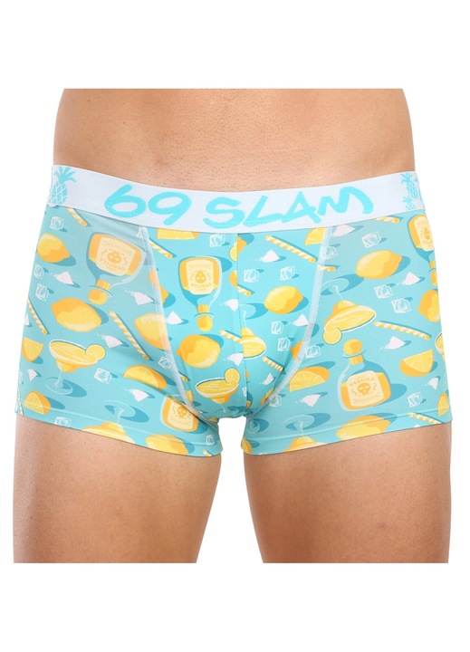 Boxeri barbati MSYMRA-PO, 69SLAM, Microfibra, Multicolor, L INTL