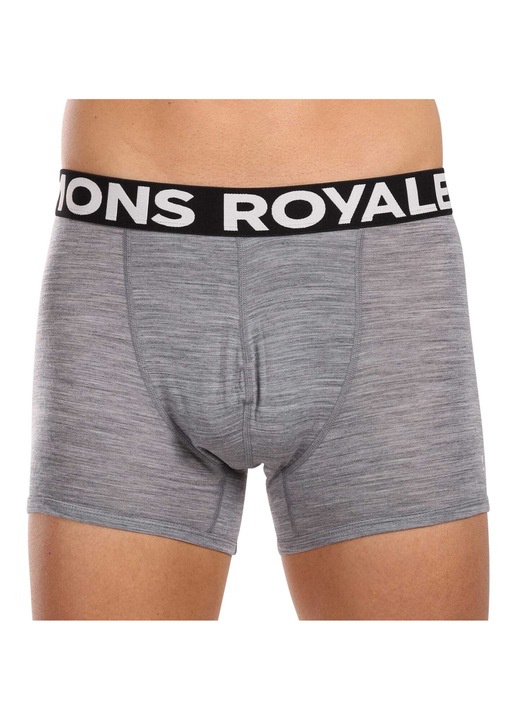 Boxeri barbati Mons Royale Lana, Gri