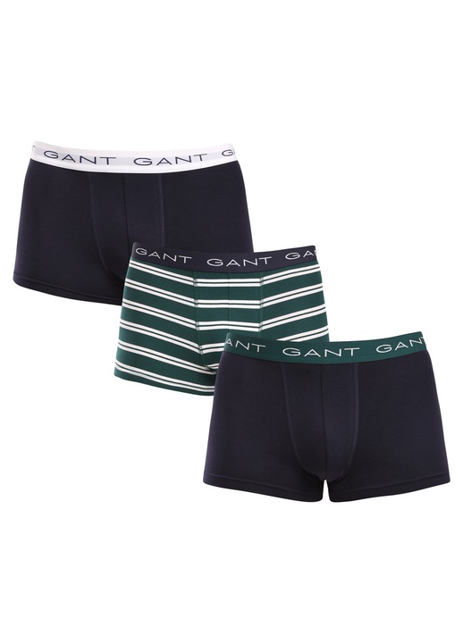 Set 3 perechi boxeri barbati 902433023-310, Gant, Bumbac, Multicolor