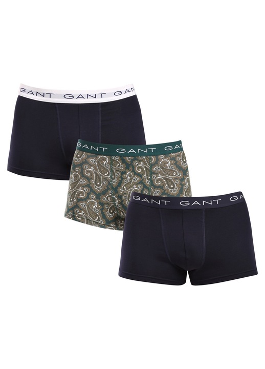 Set 3 perechi boxeri barbati 902433033-310, Gant, Bumbac, Multicolor