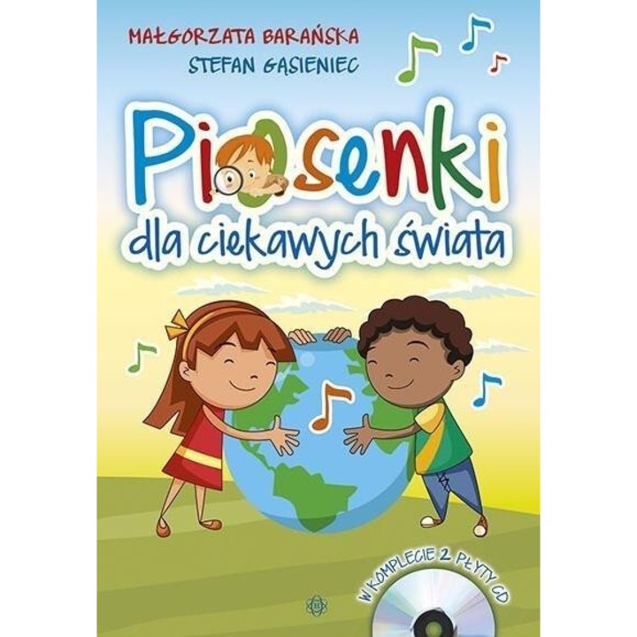 Piosenki dla ciekawych swiata, Stefan Gasieniec, 2017, set 2 CD, 13,5x19x1,4 cm