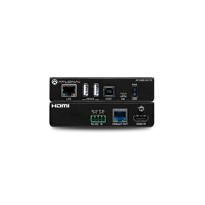 Transmitator HDBaseT ATLONA AT-OME-EX-TX cu intrare HDMI si hub USB