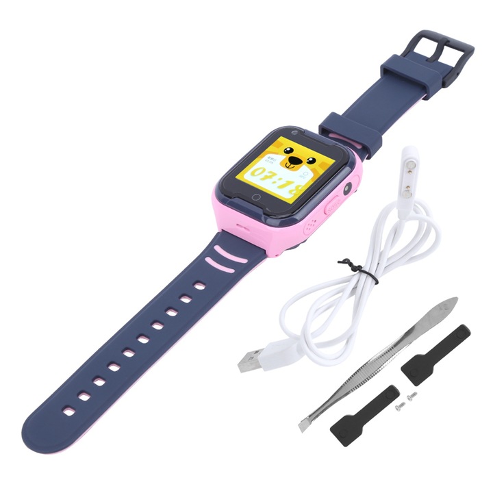 Jormftte gyerek okosóra, vízálló, 4G, 1.4in, 512M+4G, többszínű