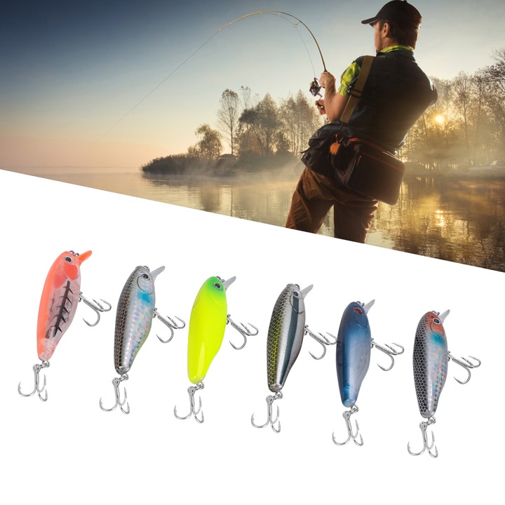 Jormftte mesterséges csalik, rozsdamentes acél horgokkal, 60g, többszínű