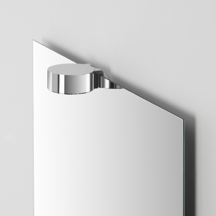 Lampa spot LED rotunda Feridras pentru Oglinda, cu clips, 2W