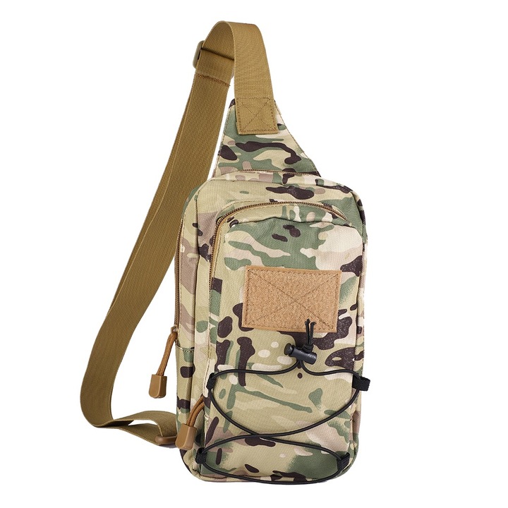 Jormftte sporttáska, terepmintás, 5L, 26x18x10cm, férfi