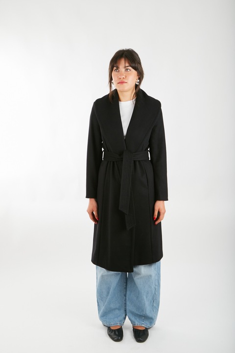 Palton de dama Palton James - Negru, Negru