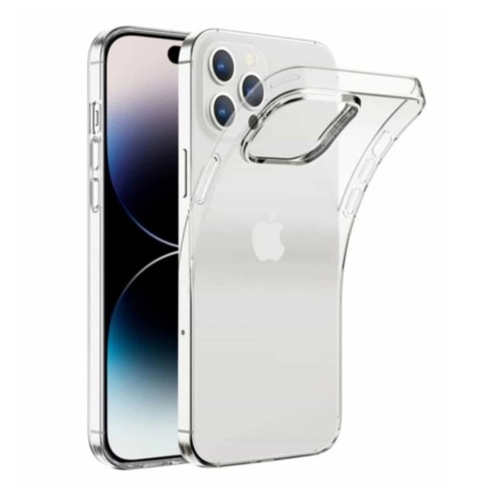 Тънък силиконов калъф, Planet Tech за Apple iPhone 16 Pro Max, Прозрачен