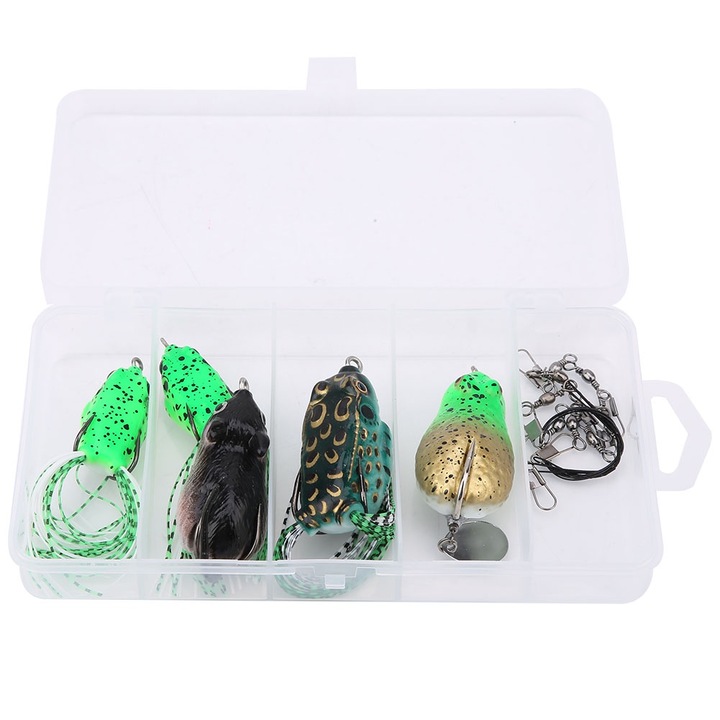 Set 13 bucati momeala cu carlig simplu si dublu, Enforose