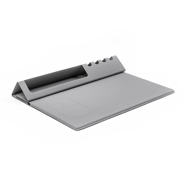 Evopad Charge, mousepad cu incarcare rapida, gri, Unika
