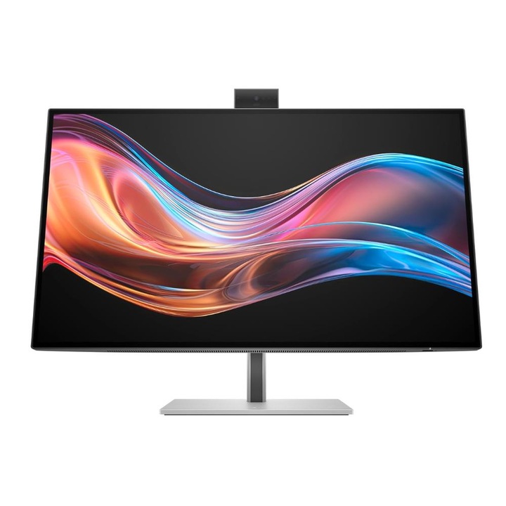 Monitor IPS LED HP 27" 727pm, UHD 3840 x 2160, HDMI, DisplayPort, Hangszórók, Silver Pivot