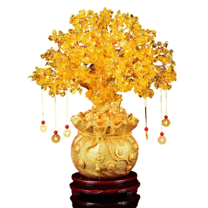 Díszfa, Gigicial, Kristály, Arany