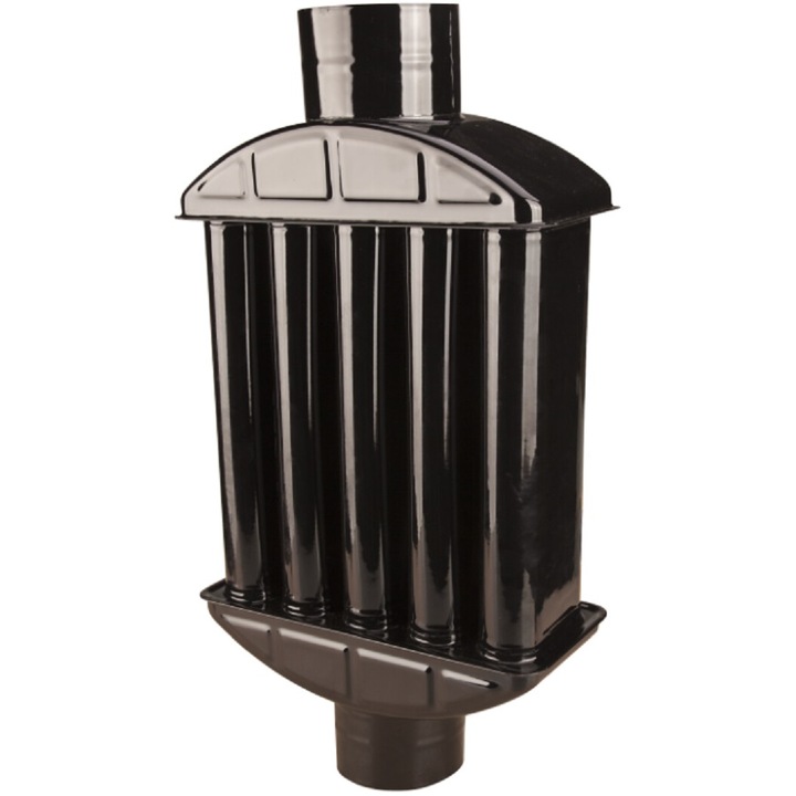 Recuperator Caldura Emailat 1051 / D[mm]: 130, C: Negru
