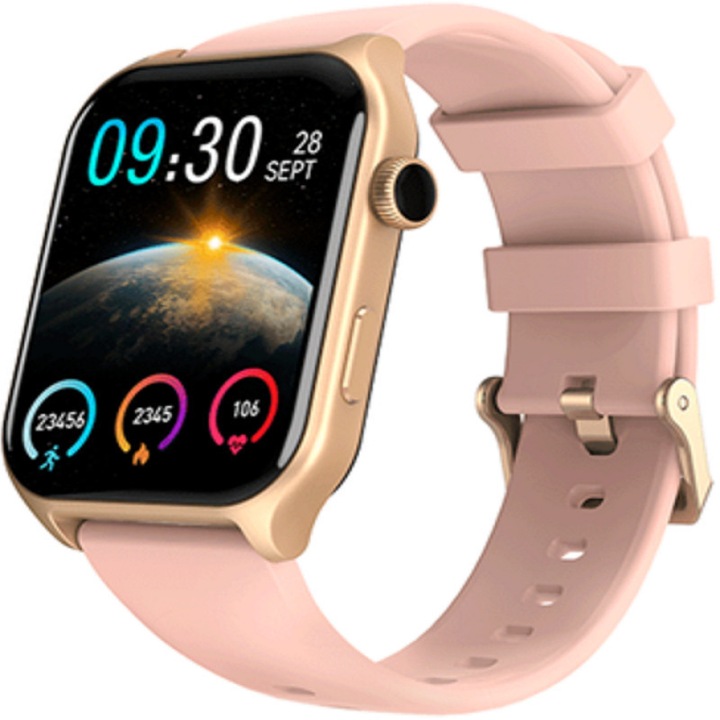 Ceas smartwatch GPS copii si adulti MoreFIT™ GW1000s 3G, cu GPS si functie telefon, camera 1.3MP, Wi-Fi, bluetooth, buton SOS, ecran touchscreen 1.54 inch, monitorizare spion, argintiu si curea din silicon gri + SIM prepay cadou