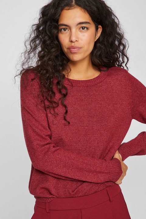 Vila, Ril finomkötött pulóver, Melange piros