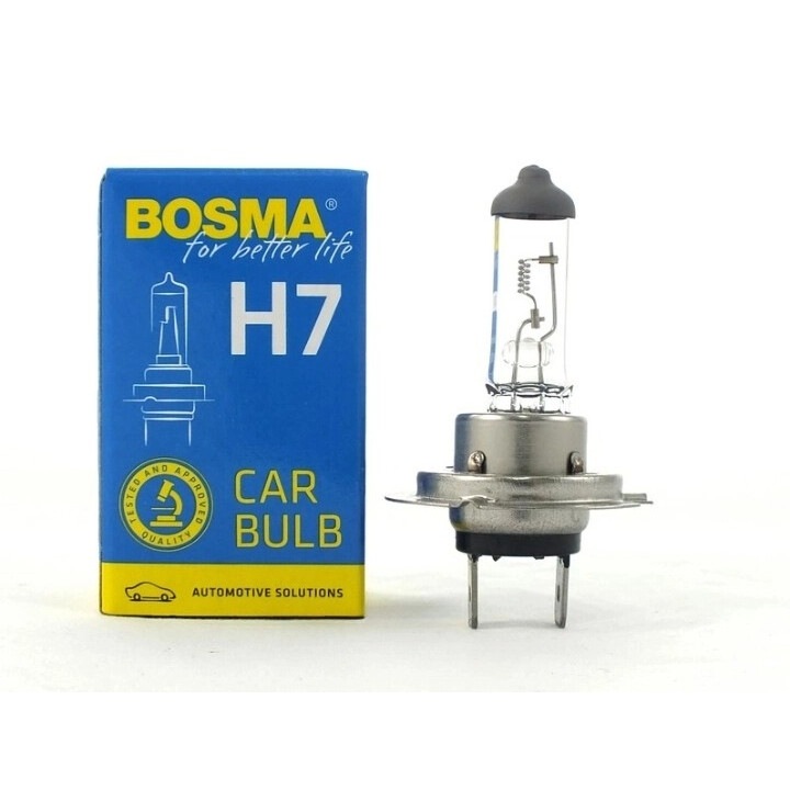Becuri auto H7 PX26d, Bosma, 24V 70W, 12 bucati