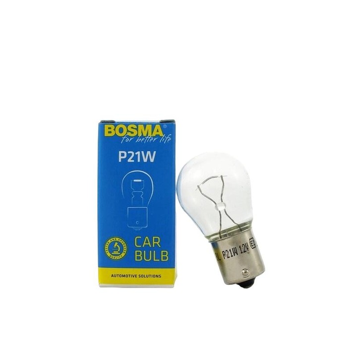 Автомобилна крушка Bosma 24V 21W P21W BA15s 25x47mm