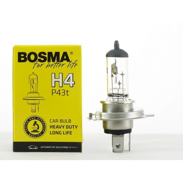 Компелкт Автокрушки H4 12V 60/55W P43t BOSMA 10 бр.