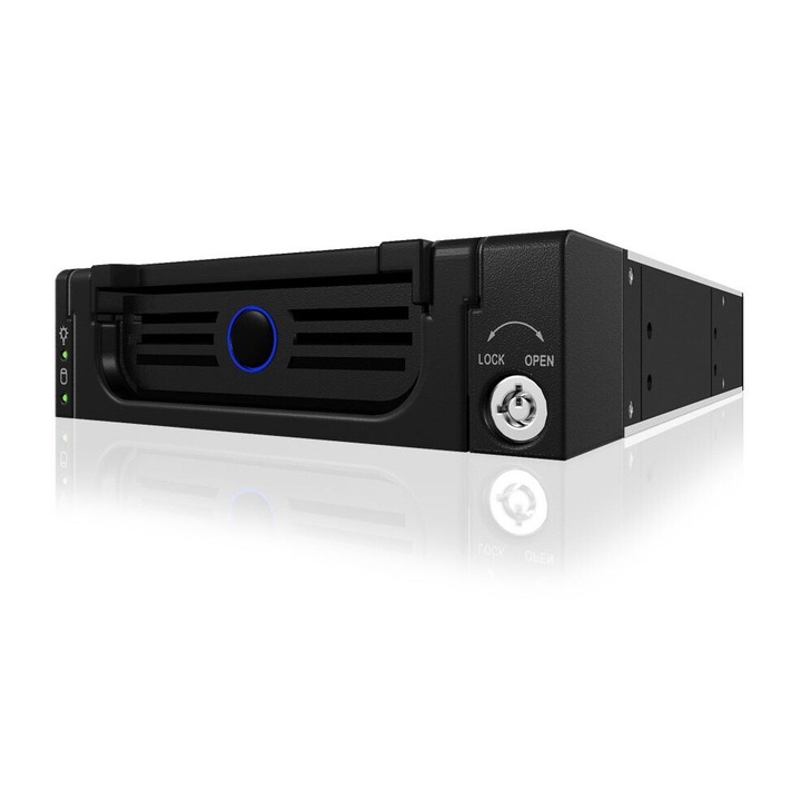 Rack SATA, Raidsonic, Aluminiu, Negru