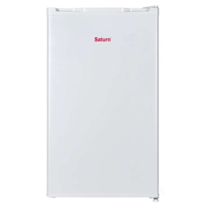 Frigider cu o usa Saturn ST-CF2722, 50W, 90L, Clasa E, Defrost, H 86 cm, Nivel de zgomot 39 dBA, Agent frigorific R600a, Alb