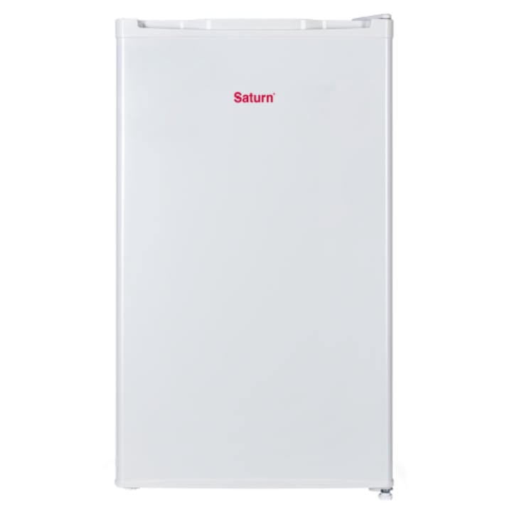 Frigider cu o usa Saturn ST-CF2722, 50W, 90L, Clasa E, Defrost, H 86 cm, Nivel de zgomot 39 dBA, Agent frigorific R600a, Alb