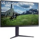 Монитор Gaming LED Nano IPS LG UltraGear™ 31.5", QHD (2560x1440), 180Hz, 1ms, AMD FreeSync™, NVIDIA G-Sync™ Compatible, HDR 10, DCI-P3 98%, HDMI, DisplayPort, Jack, USB, Pivot, VESA, Черен