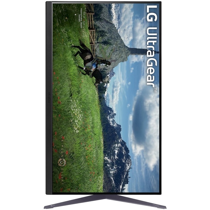 Монитор Gaming LED Nano IPS LG UltraGear™ 31.5", QHD (2560x1440), 180Hz, 1ms, AMD FreeSync™, NVIDIA G-Sync™ Compatible, HDR 10, DCI-P3 98%, HDMI, DisplayPort, Jack, USB, Pivot, VESA, Черен