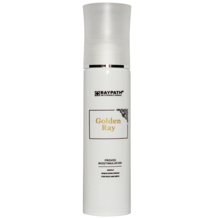 Testápoló krém, Raypath, Golden Ray, 50 ml, Hidratáló, Ránctalanító, Fehér
