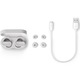 Casti In-Ear Philips TAT3509WT/00, True wireless, Bluetooth, ANC Pro, Microfon, IPX4, Alb