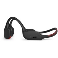 Casti Open-Ear Philips TAA7607BK/00, Wireless, Bluetooth, Microfon, IP66, Negru