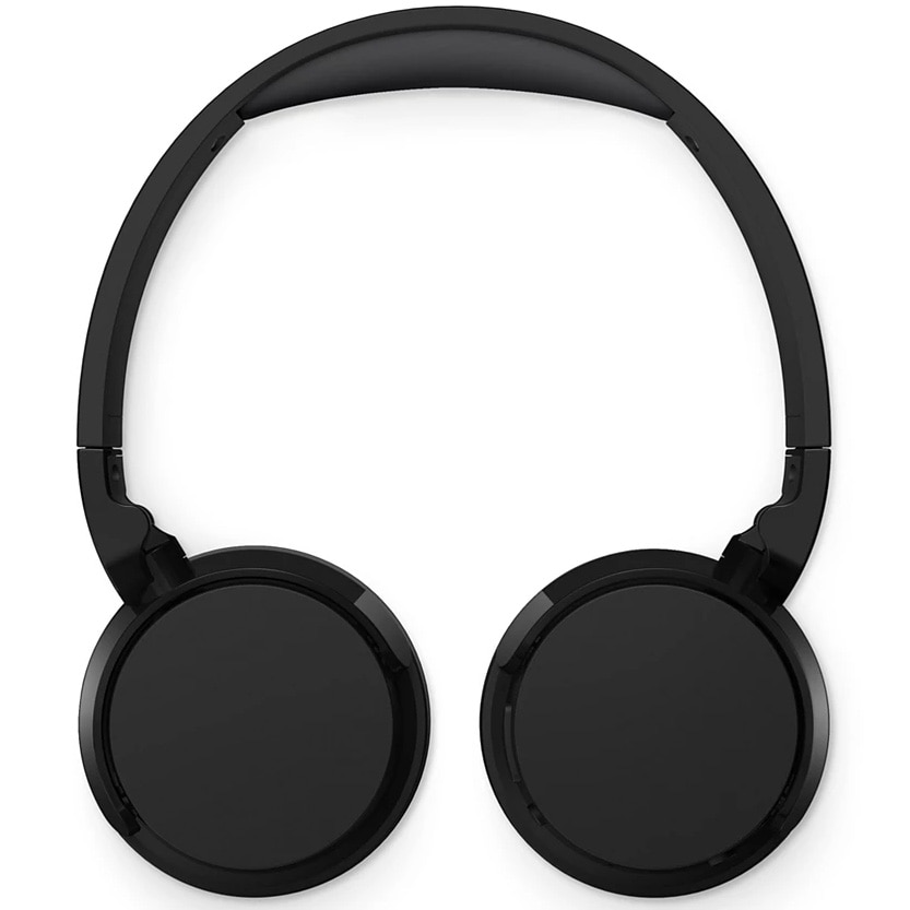 Casti wireless on-ear Philips TAH3209BK/00, Bluetooth 5.3, autonomie 25 h, microfon si control volum, pliabile, negru