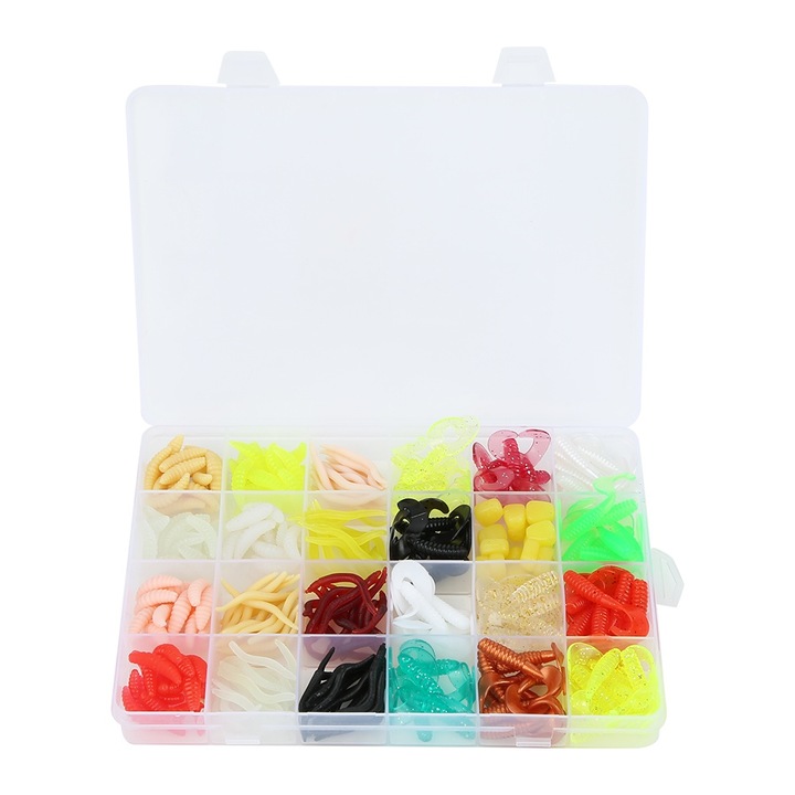 Enforose horgászcsali készlet, többszínű