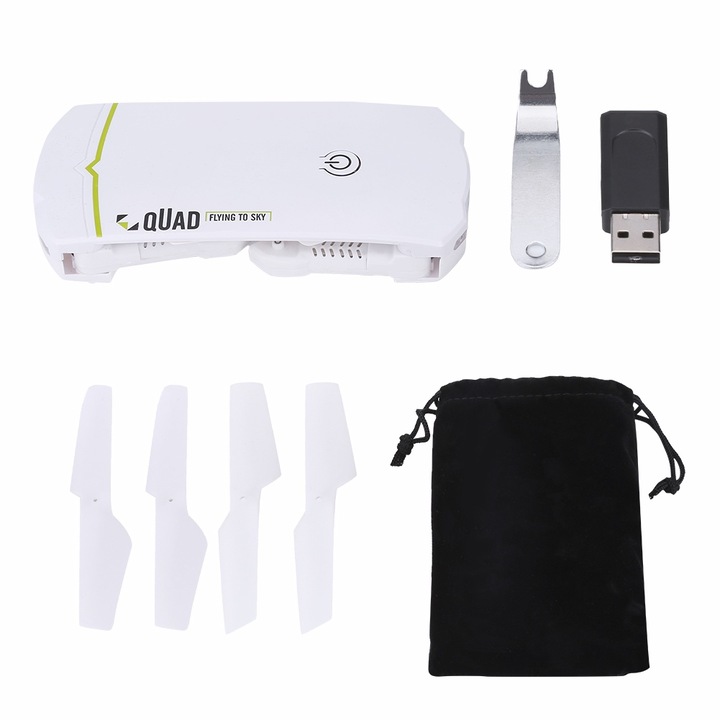 Összecsukható távirányítós drón, longziming, 2MP kamera, magasságtartó funkció, könnyű kialakítás