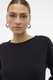 Vero Moda, Pulover uni tricotat fin, Negru