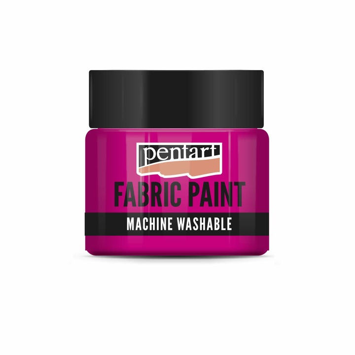 Vopsea textila, Pentacolor kft., Neon, 30 ml, Roz