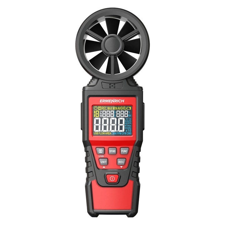 Ermenrich Seek DN30 digitális anemométer