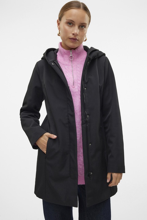 Vero Moda, Geaca cu gluga, Negru