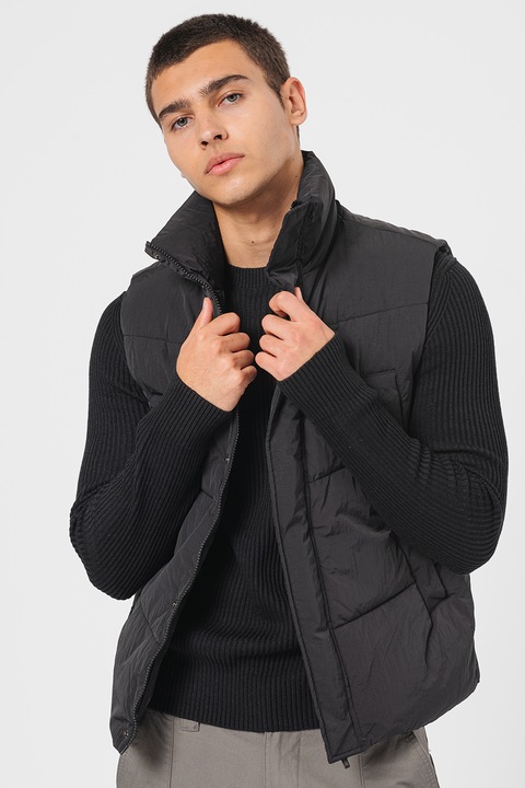 Only & Sons, Vesta matlasata Scott, Negru, S