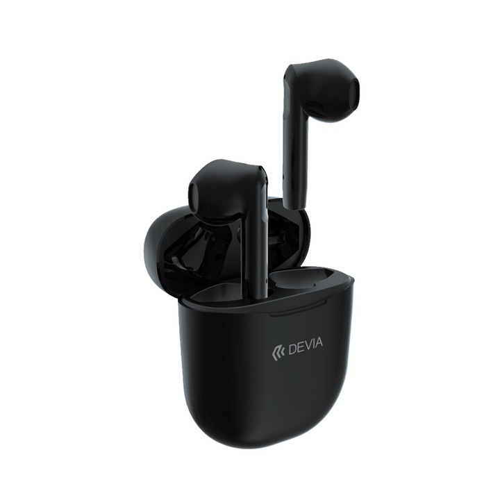 Bluetooth слушалки Devia Tws Joy A10 черни