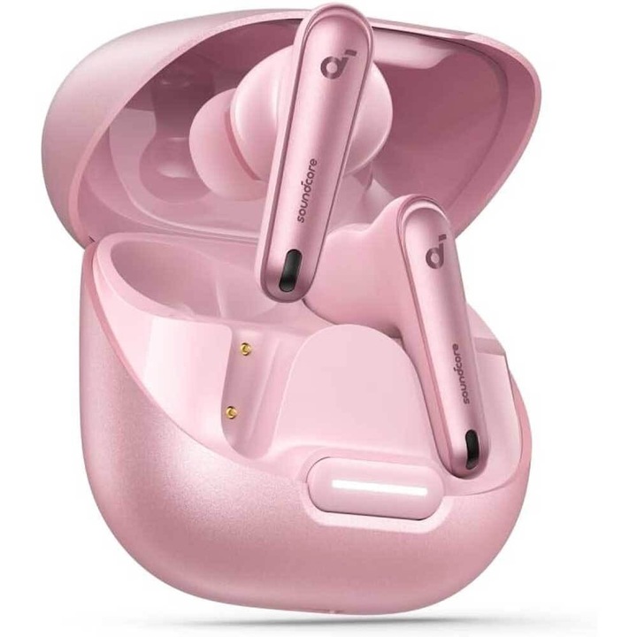 Casti wireless bluetooth Anker Liberty 4 NC (A3947G51), Roz