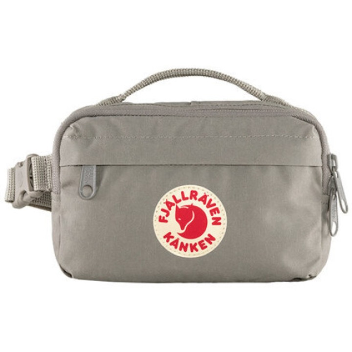Fjallraven Kanken táska, szintetikus Oxford, 18x9x12cm, szürke