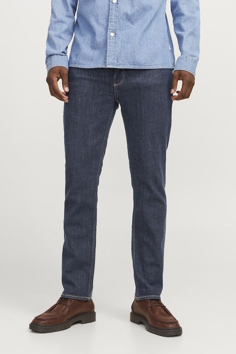 Jack & Jones, 698 Evan regular fit farmernadrág, Sötétkék