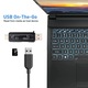 Cititor de carduri, ABS, USB 2.0, Negru