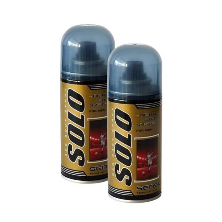 2x Solo men Sense dezodor 75 ml-es készlet