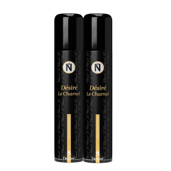 2x Desire Le'Charnel női dezodor parfüm készlet 75 ml